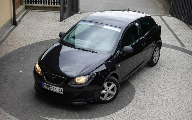 Seat Ibiza cena 14900 przebieg: 158000, rok produkcji 2010 z Wodzisław Śląski małe 121